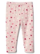 Gap Print Stretch Jersey Leggings - Milkshake Pink