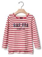 Gap Babygap + Pendleton Striped Tee - Modern Red Stripe