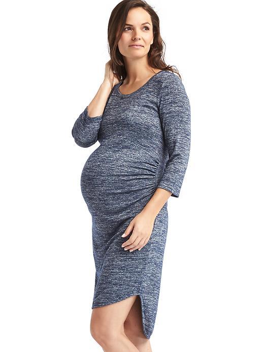 Gap Softspun Hi Lo Tee Dress - True Indigo