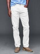 Gap Men Authentic 1969 Slim Fit Jeans - White