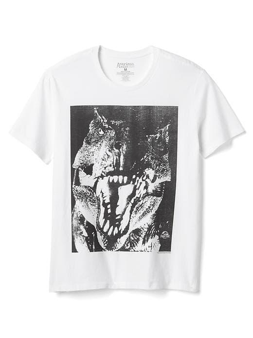Gap Men Short Sleeve Graphic Tee - T Rex Head