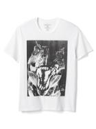 Gap Men Short Sleeve Graphic Tee - T Rex Head