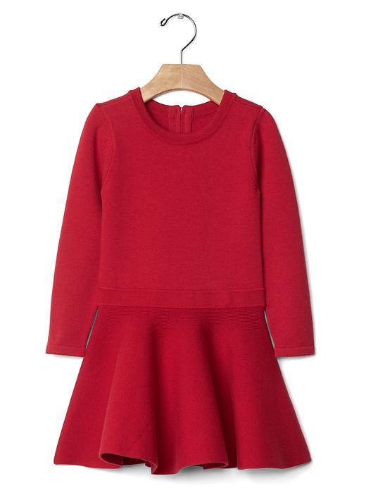 Gap Sweater Swing Dress - Modern Red