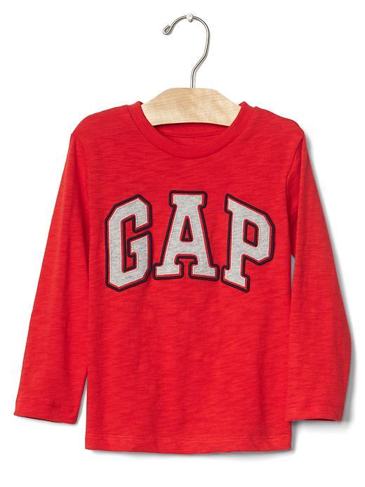 Gap Logo Slub Tee - Modern Red