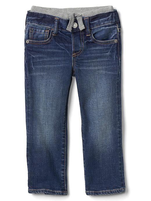 Gap Stretch Original Pull On Jeans - Medium Wash