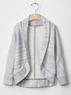 Gap Space Dye Cocoon Cardigan - Grey Heather