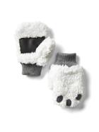 Gap Cozy Yeti Mittens - Off White