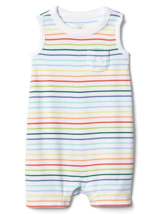 Gap Favorite Tank Shorty One Piece - White