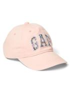 Gap Women Floral Logo Baseball Hat - Pink Floral