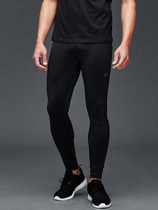 Gap Men Fit Running Tights - True Black