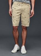 Gap Men Embroidered Everyday Shorts 10 - Palm