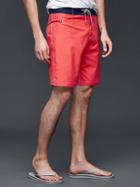 Gap Men Solid Board Shorts 10 - Red