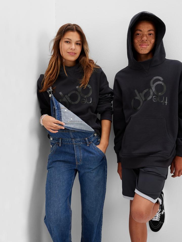 Gap  Stranger Things Teen Upside Down Gap Logo Hoodie