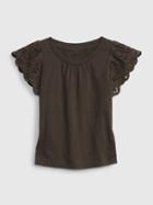 Toddler Eyelet Top