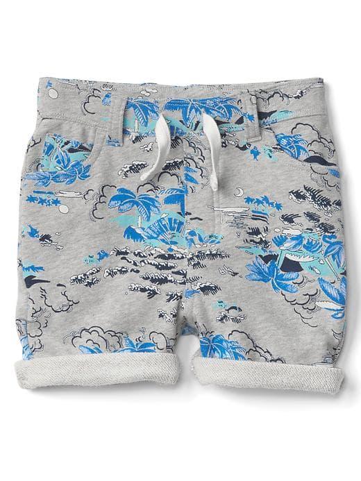 Gap Tropics Pull On Shorts - Heather Gray