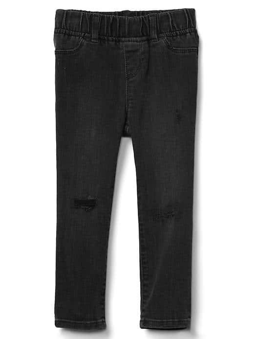 Gap 1969 High Stretch Jeggings - Black Denim