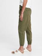 Ribbed Pull-on Joggers With Washwell