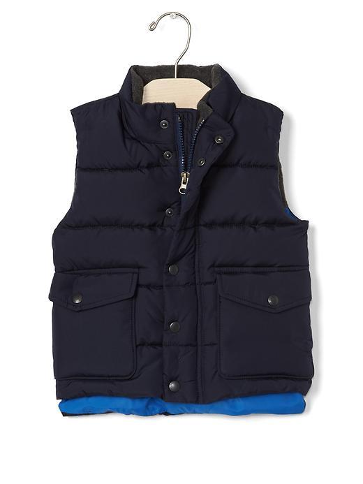 Gap Coldcontrol Max Quilted Vest - True Indigo