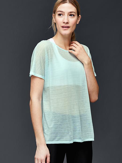Gap Women Air Jersey Tee - Stillwater