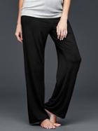 Gap Women Modal Drawstring Sleep Pants - True Black