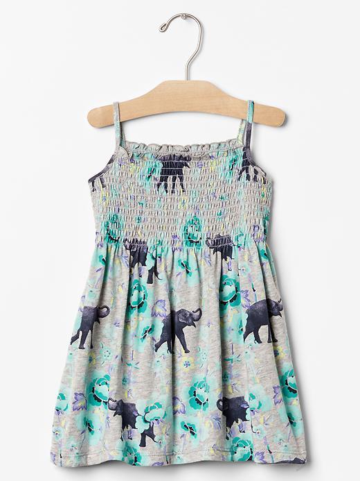 Gap Print Smock Dress - Elephant Print
