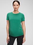 Maternity Gapfit Breathe Side Shirring T-shirt