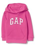 Gap Logo Pullover Hoodie - Pink Pop Neon