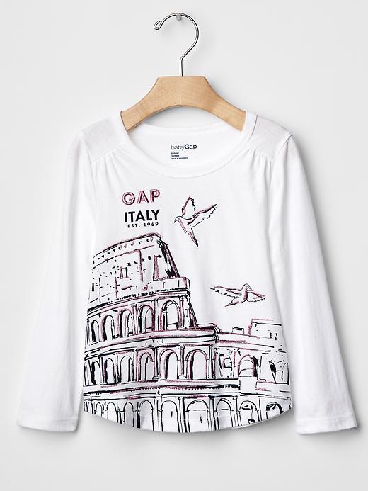 Gap City Monument Logo Tee - Italy