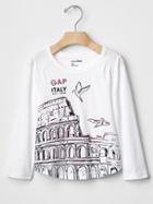 Gap City Monument Logo Tee - Italy