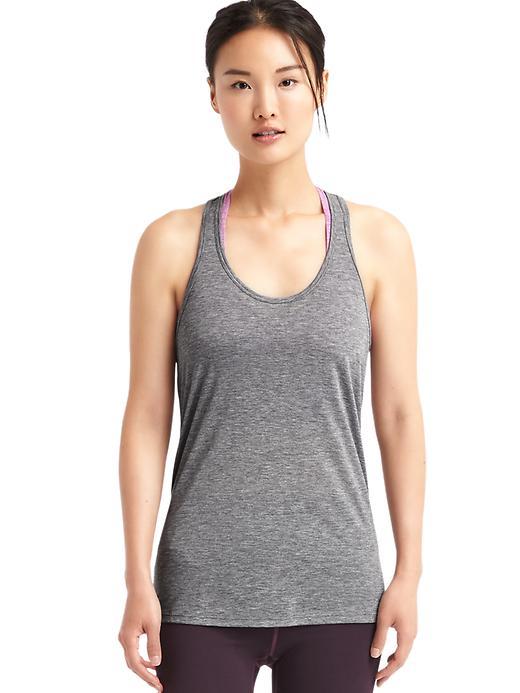 Gap Women Gapfit Breathe Air Tank - New Heather Grey