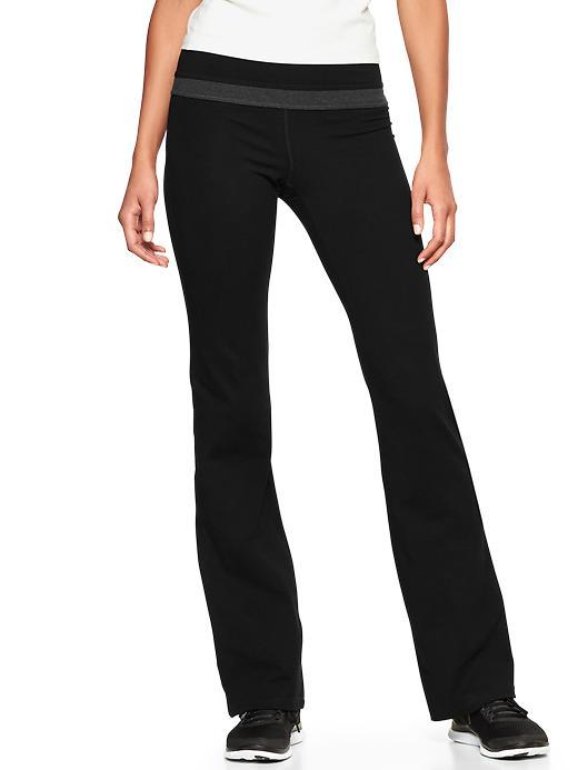 Gap Women Gapfit Gbalance Cotton Pants - True Black