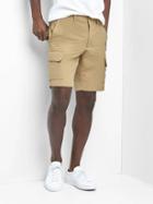 Gap Men Lightweight Performance Cargo Shorts 10 - Cargo Khaki