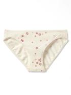 Gap Women Stretch Cotton Low Rise Bikini - Starburst Milk