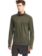 Gap Men Brushed Jersey Funnel Neck Pullover - Forbidden Forest