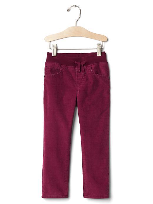 Gap 1969 Stretch Slim Fit Cords - Cranberry Red