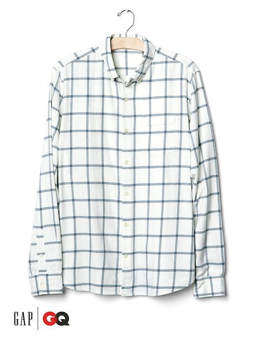 Gap X Gq Steven Alan Flannel Shirt - Blue Coast