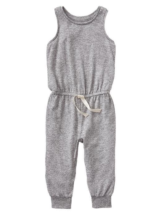 Gap Marled Slub Romper - Grey