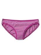 Gap Women Stretch Cotton Low Rise Bikini - Marina Fuchsia