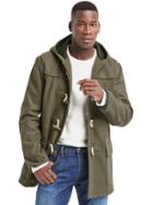 Gap Men Duffle Coat - Black Moss