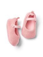 Gap Garter Stitch Mary Janes - Coral Frost