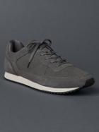 Gap Men Suede Athletic Trainers - Shark Fin