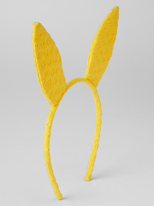 Gap Eyelet Bunny Headband - Sun Spot