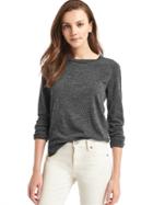 Gap Women Merino Wool Sweater - Charcoal Heather