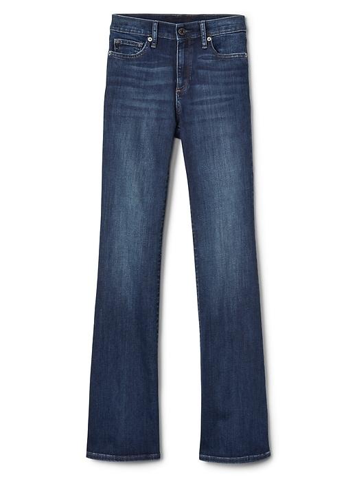 Gap Women Mid Rise Perfect Boot Jeans - Dark Indigo