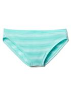 Gap Breathe Ombre Stripe Bikini - Green Ombre