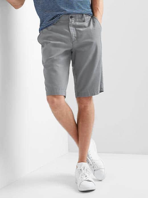 Gap Women Vintage Wash Shorts 12 - Shadow