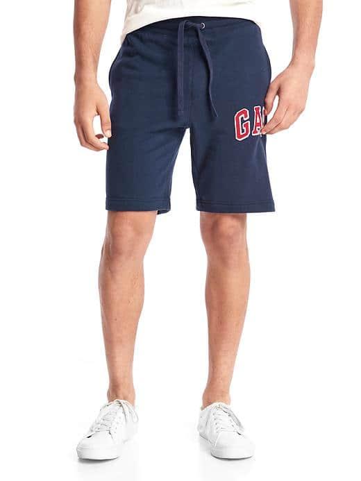 Gap Men French Terry Logo Shorts - Tapestry Navy