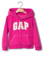 Gap Pro Fleece Logo Hoodie - Royal Fuchsia