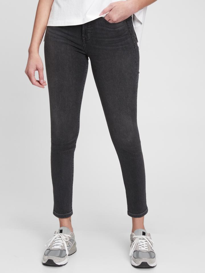 Sky High Rise True Skinny Jeans With Washwell