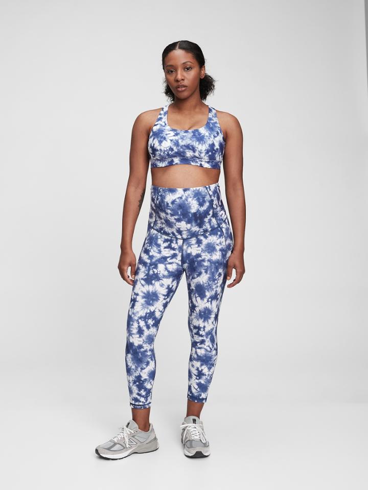 Maternity Gapfit Blackout Full Panel Capris